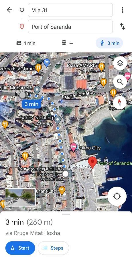 Vila 31 Sarande Ngoại thất bức ảnh