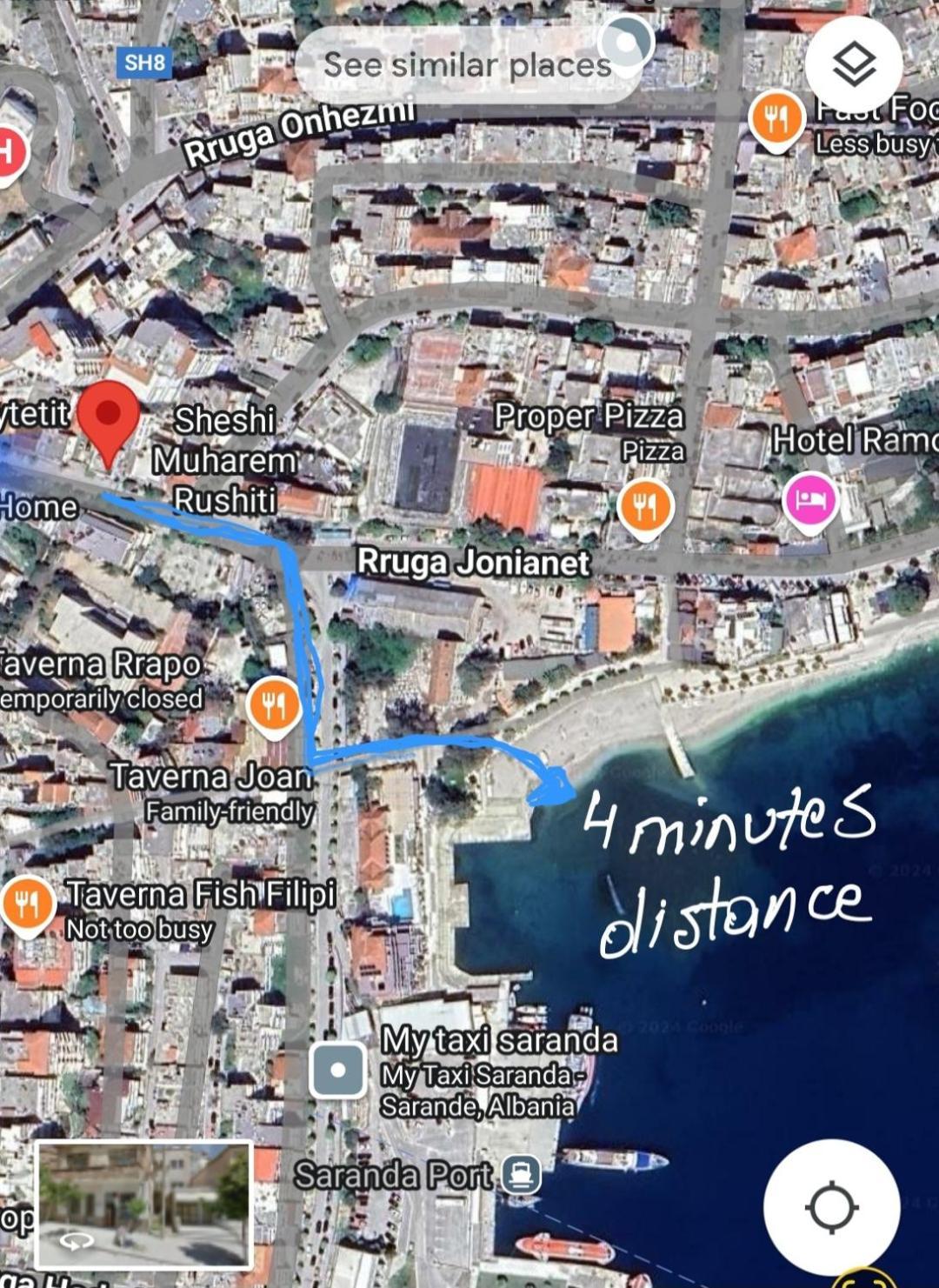 Vila 31 Sarande Ngoại thất bức ảnh
